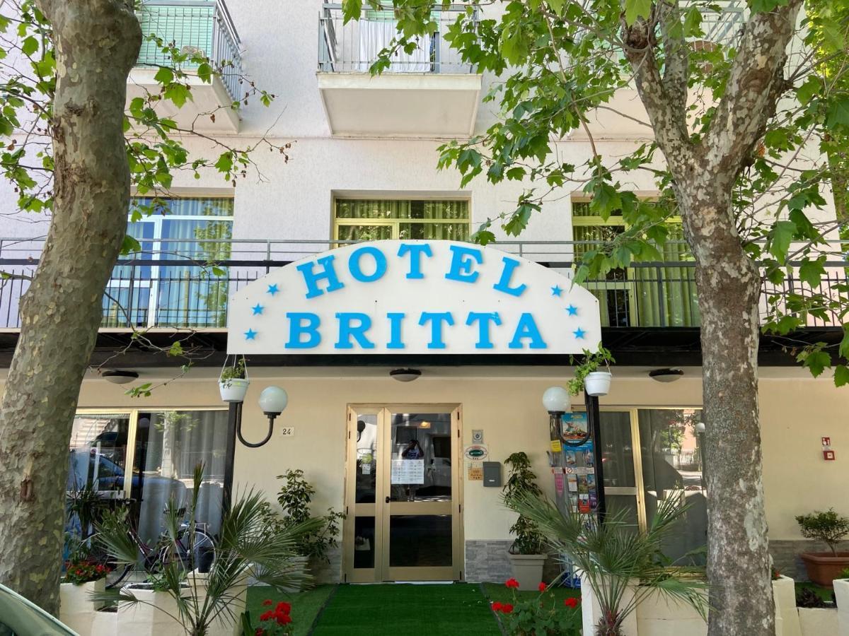 Hotel Britta Rimini Exterior foto